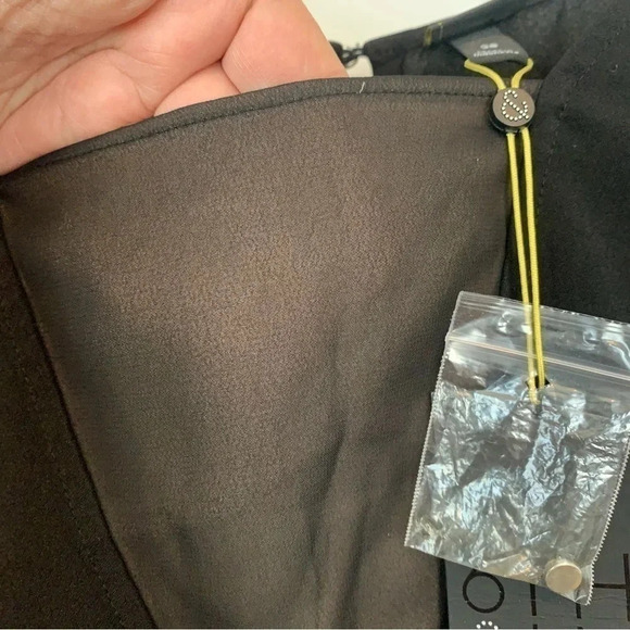 New! Lane Bryant 6th Lane Black hi-low Tunic Top long line Flowy blouse 28 4X - Picture 8 of 13